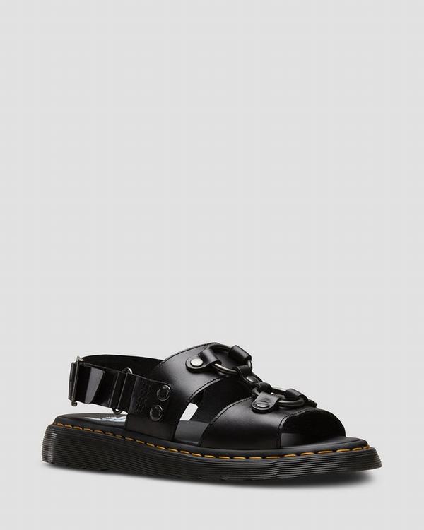 Dr Martens Dámské Sandály Xabier Černé, CZ-367914